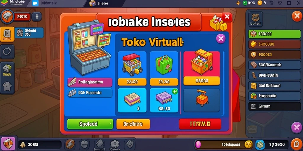 Tampilan menarik dengan tema slot yang beragam.
