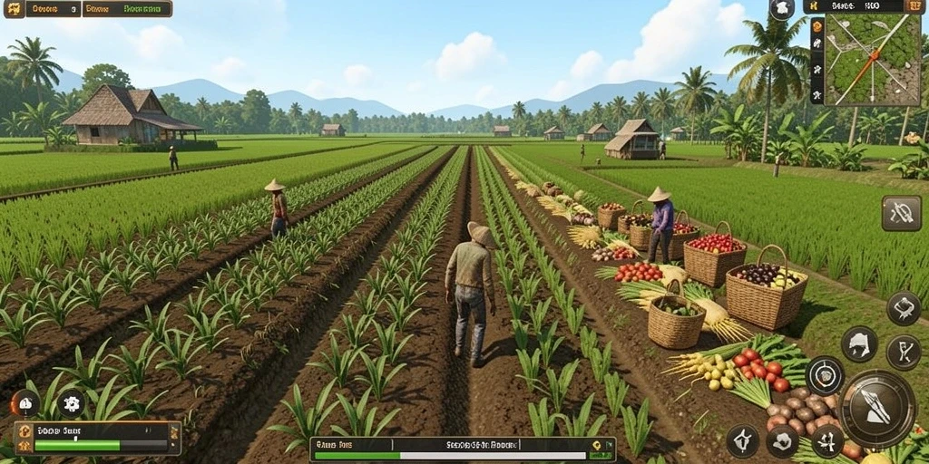 Screenshot menampilkan karakter utama dalam aksi berani.