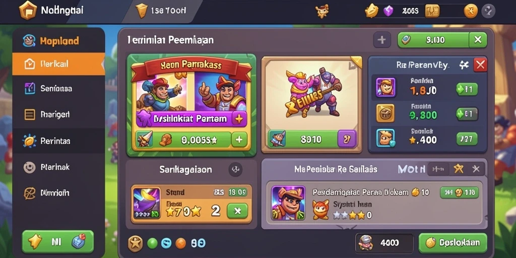 Tampilan antarmuka yang user-friendly.