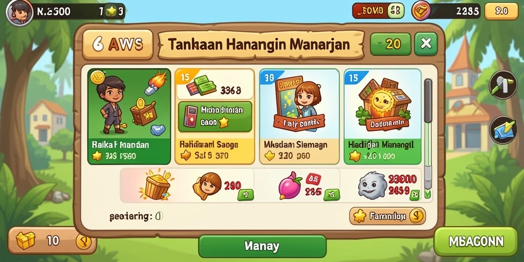 Tampilan antarmuka yang menarik dan mudah digunakan.