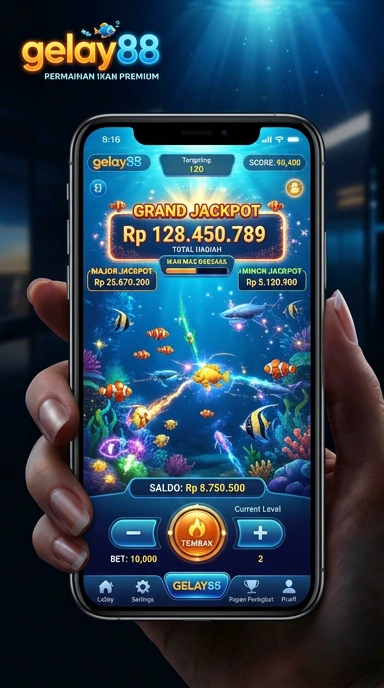 Cuplikan layar menu unduhan gelay88 untuk perangkat Android